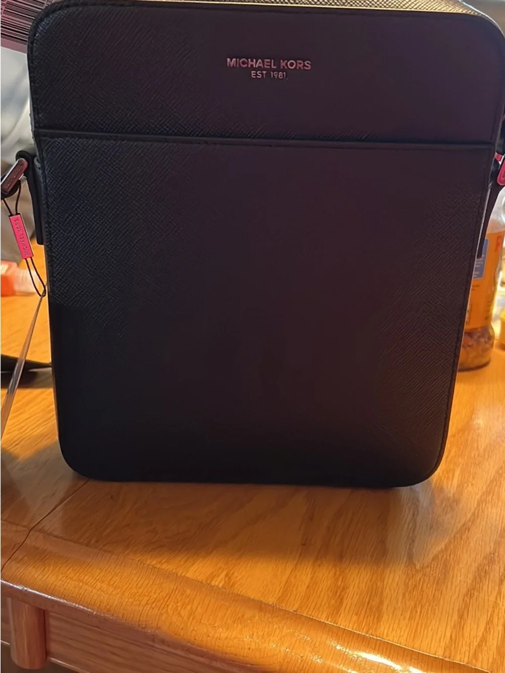 Michael Kors Black Men’s Messenger Crossbody Bag
